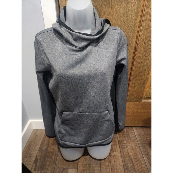 Nike Women’s Therma-Fit Hoodie Sweatshirt Size Small Charcoal Grey - Picture 1 of 4